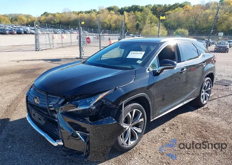 2016 Lexus Rx 350 из США, поврежденный, VIN 2T2BZMCA2GC050985